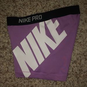Purple Nike Pros